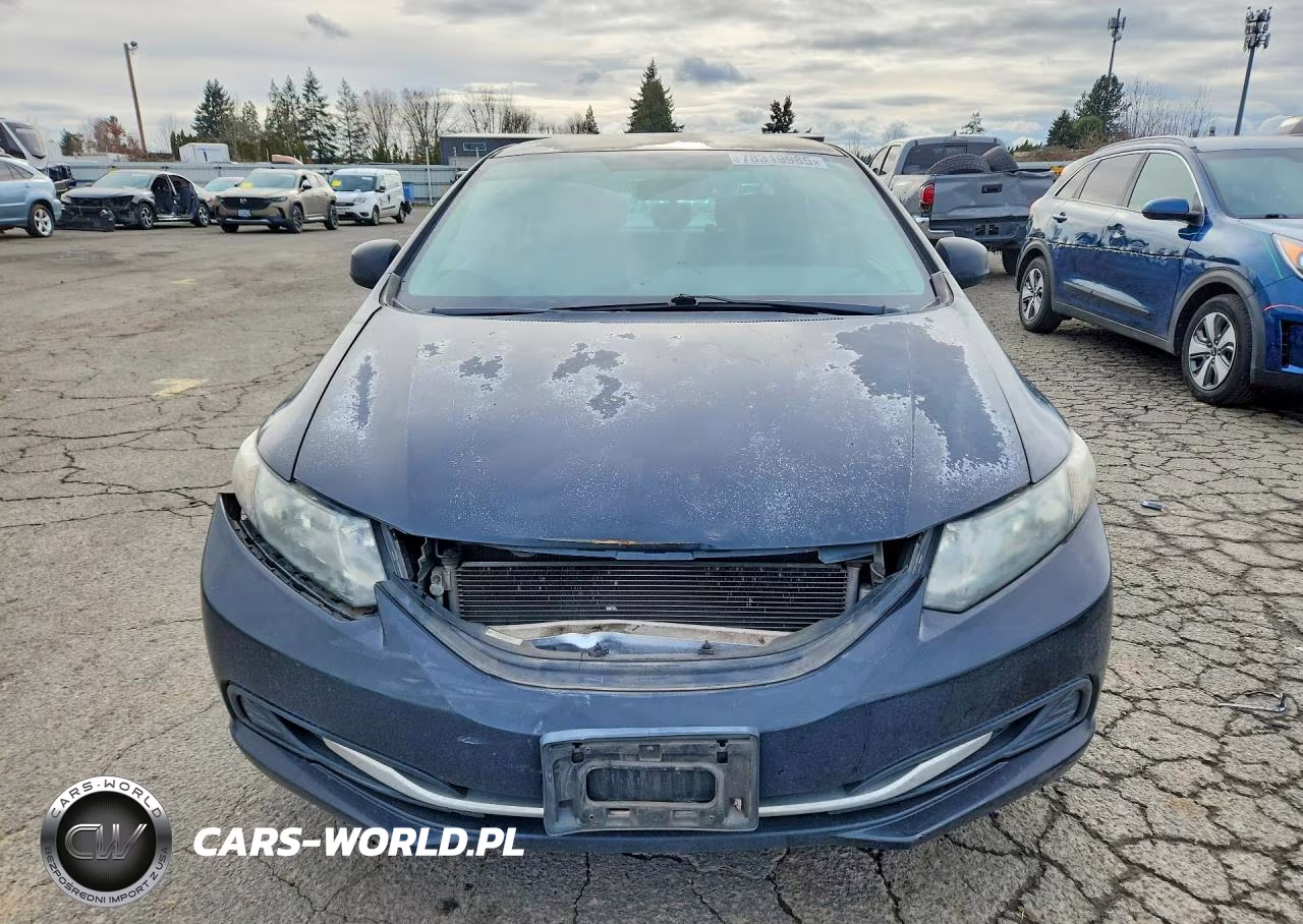 2013 Honda Civic Lx VIN:2HGFB2F58DH501367 - 5