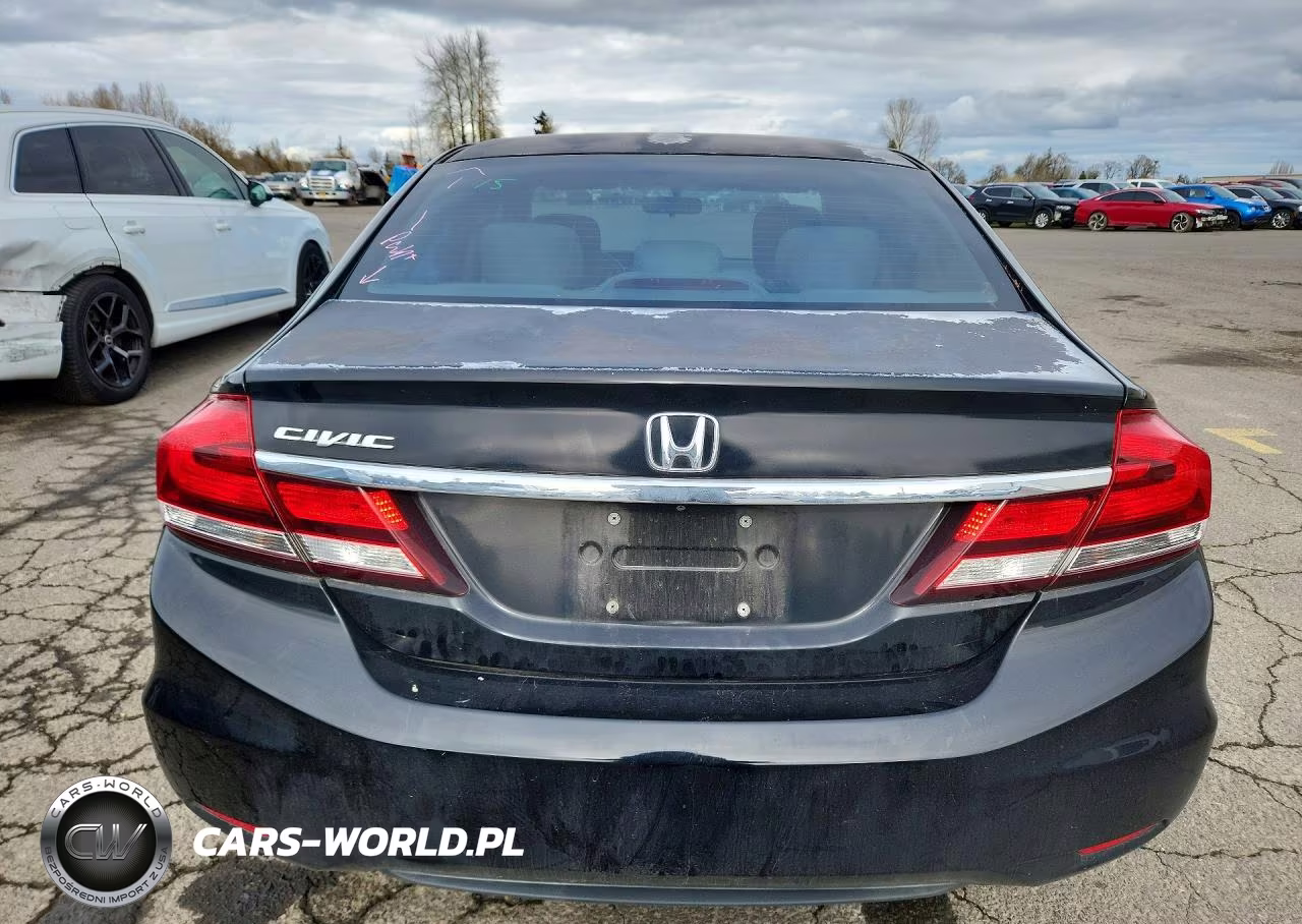 2013 Honda Civic Lx VIN:2HGFB2F58DH501367 - 6