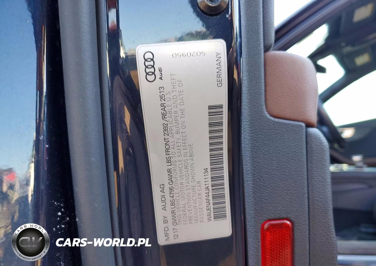 2018 Audi A4 Premium Plus VIN:WAUENAF44JA111134 - 12