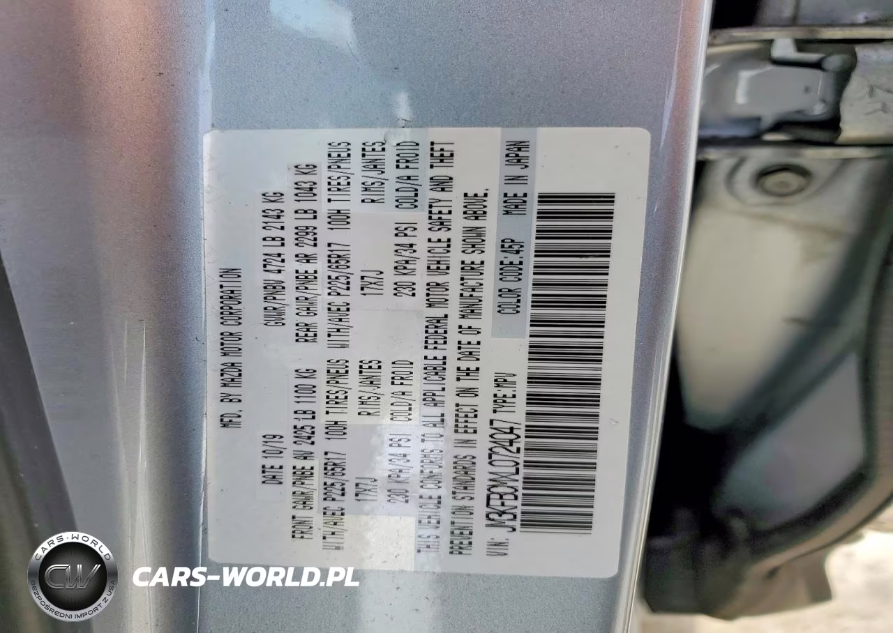 2020 Mazda Cx-5 Touring VIN:JM3KFBCMXL0724047 - 13