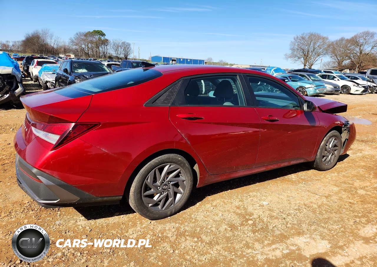 2024 Hyundai Elantra Sel VIN:KMHLM4DG3RU693051 - 3