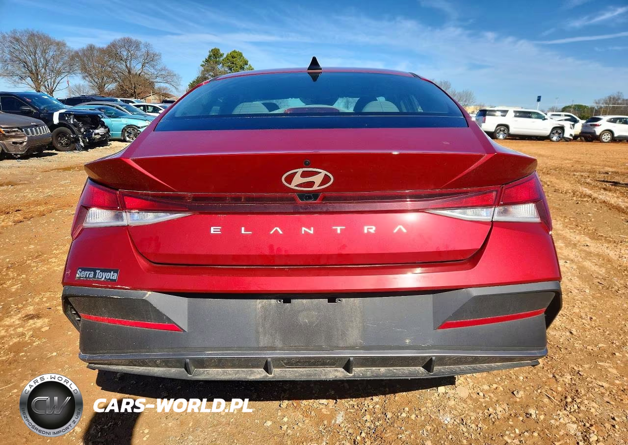 2024 Hyundai Elantra Sel VIN:KMHLM4DG3RU693051 - 6