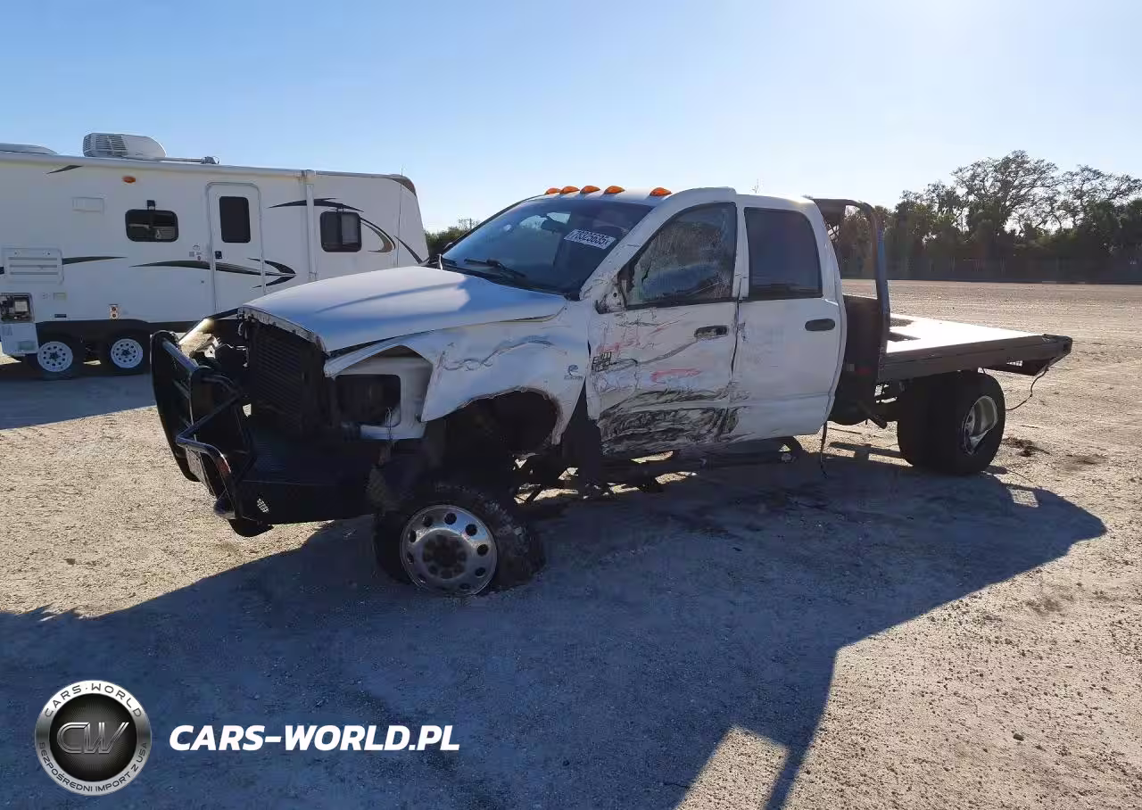 2007 Dodge Ram 3500 Flatbed Truck