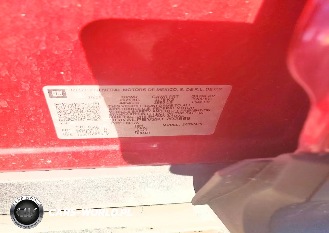 2019 GMC Terrain Slt VIN:3GKALPEV2KL202566 - 14