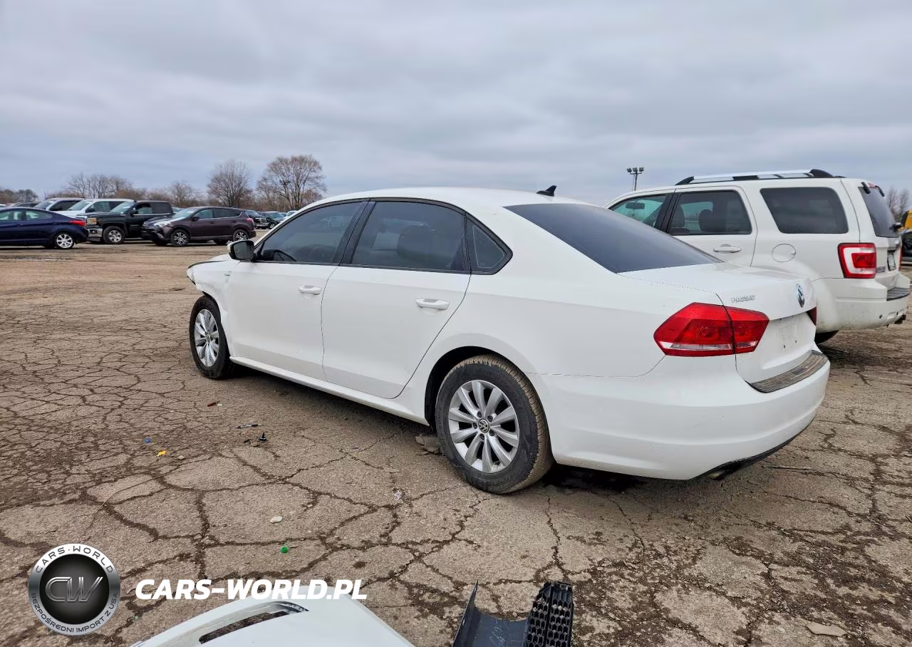 2015 Volkswagen Passat S VIN:1VWAT7A33FC080279 - 2