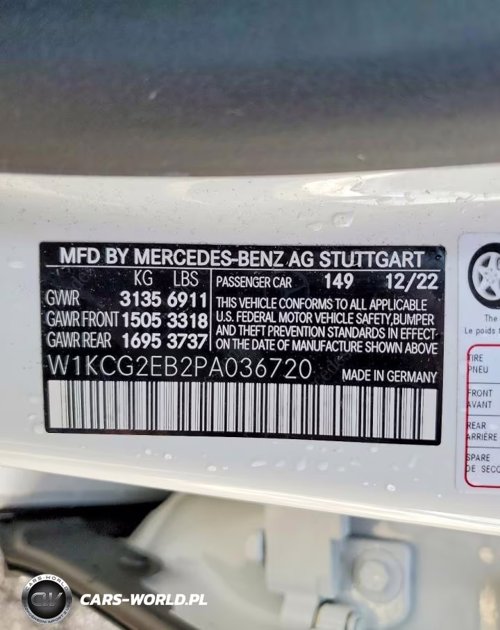 2023 Mercedes-Benz Eqs Sedan 450 4Matic VIN:W1KCG2EB2PA036720 - 12