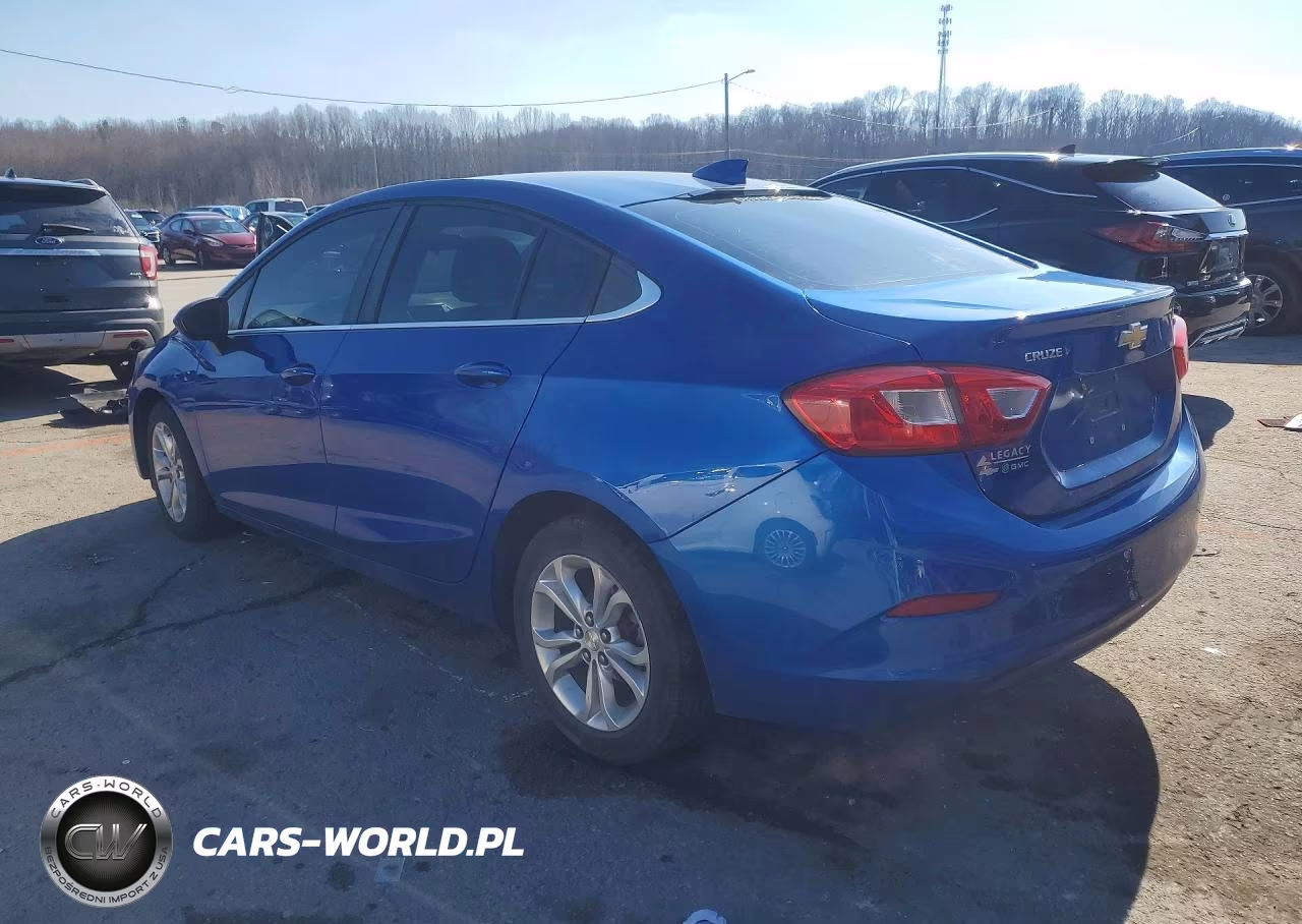 2019 Chevrolet Cruze Lt VIN:1G1BE5SM3K7101253 - 2