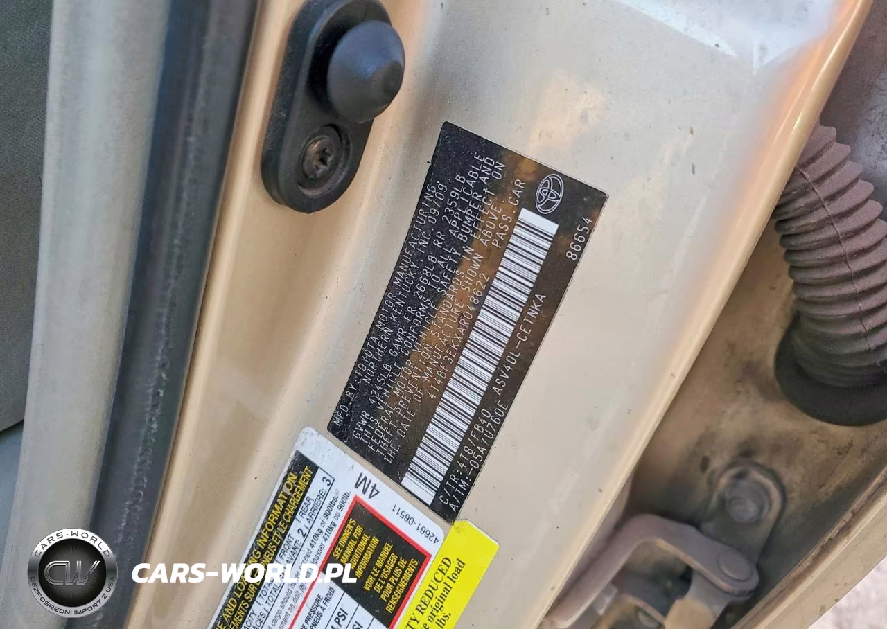 2010 Toyota Camry Base VIN:4T4BF3EKXAR048622 - 12