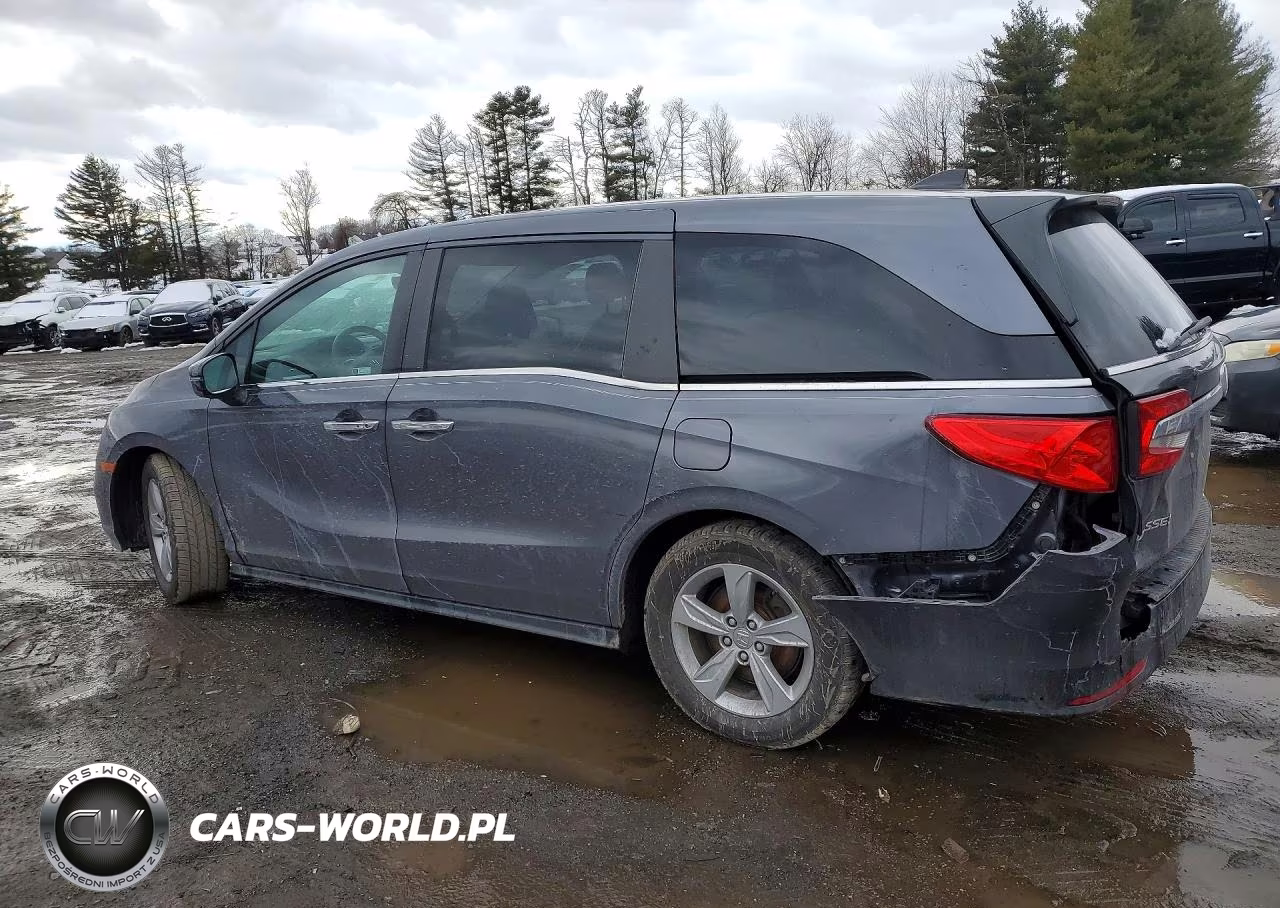 2019 Honda Odyssey Exl VIN:5FNRL6H73KB107826 - 2