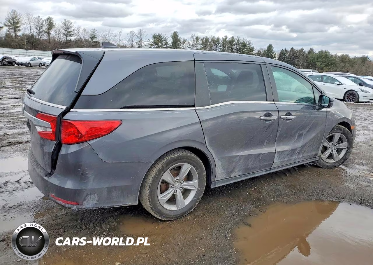 2019 Honda Odyssey Exl VIN:5FNRL6H73KB107826 - 3