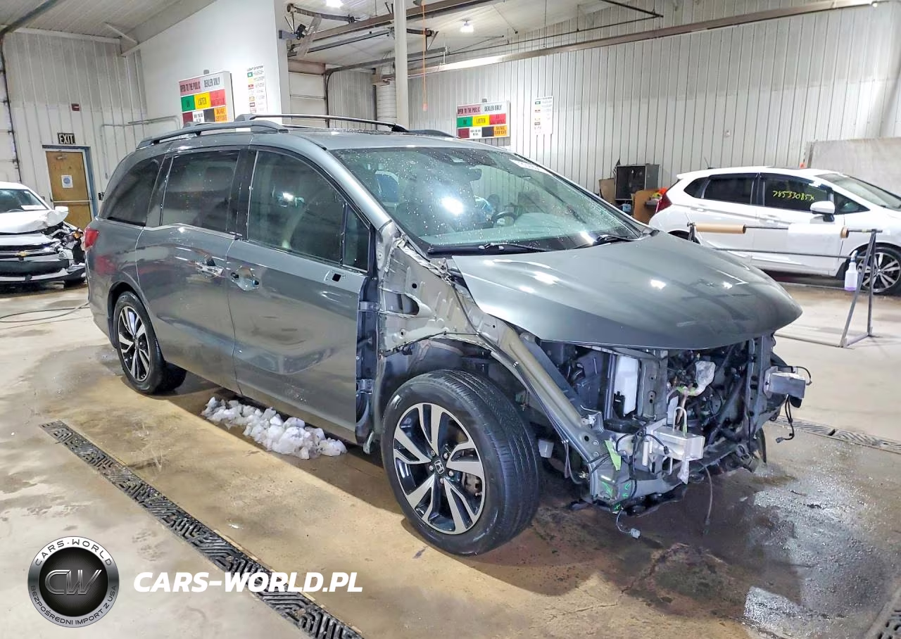 2018 Honda Odyssey Elite VIN:5FNRL6H93JB010092 - 4