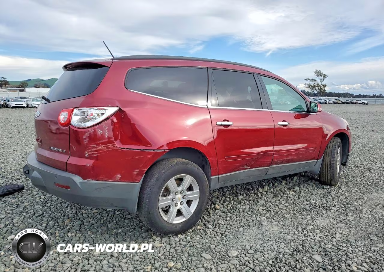 2011 Chevrolet Traverse 2Lt VIN:1GNKRJED5BJ307376 - 3