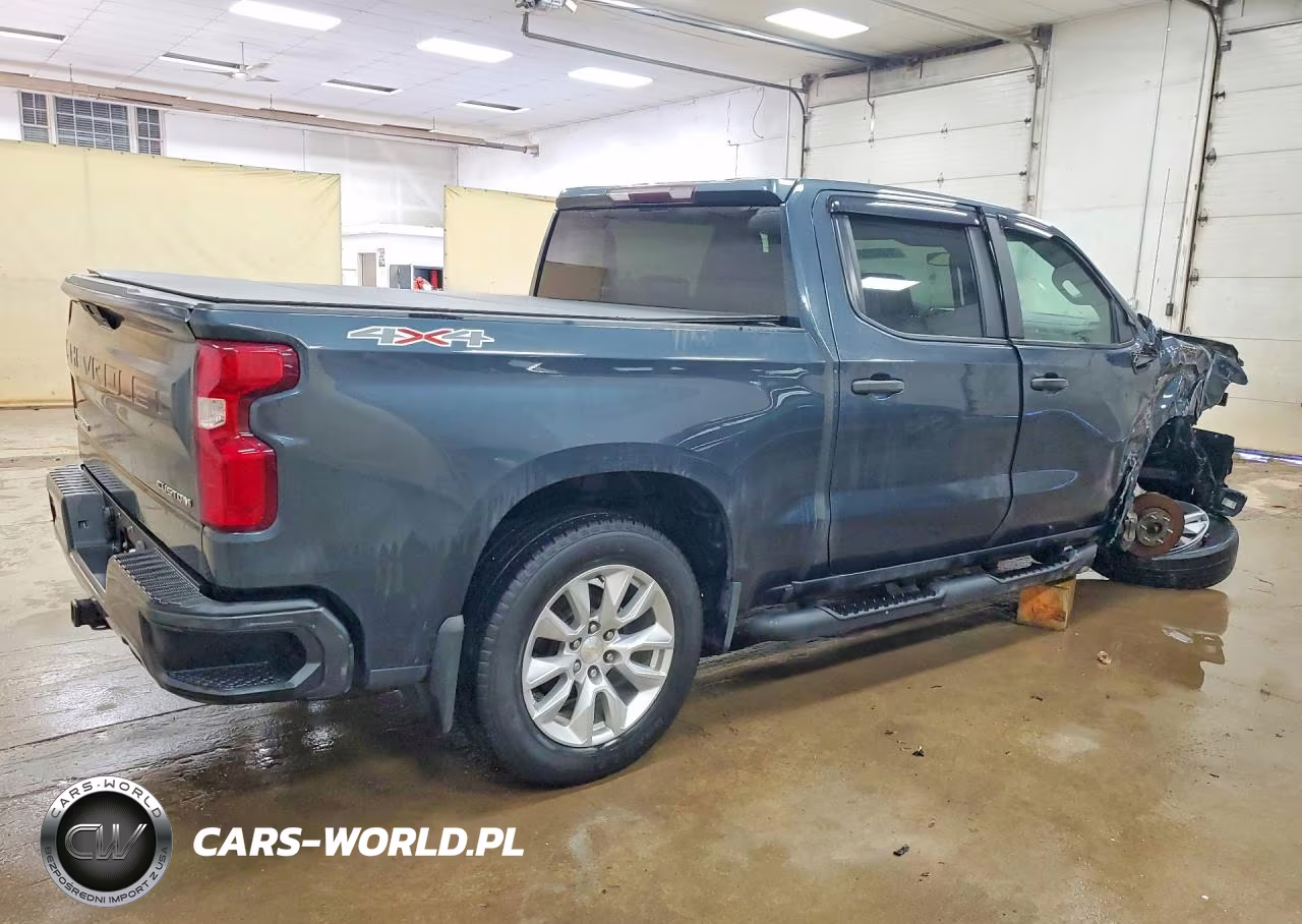 2019 Chevrolet Silverado K1500 Custom VIN:1GCUYBEF4KZ257342 - 3