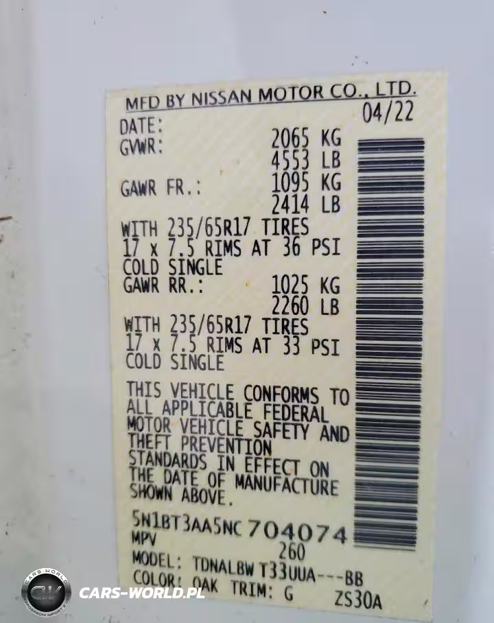 2022 Nissan Rogue S VIN:5N1BT3AA5NC704074 - 13