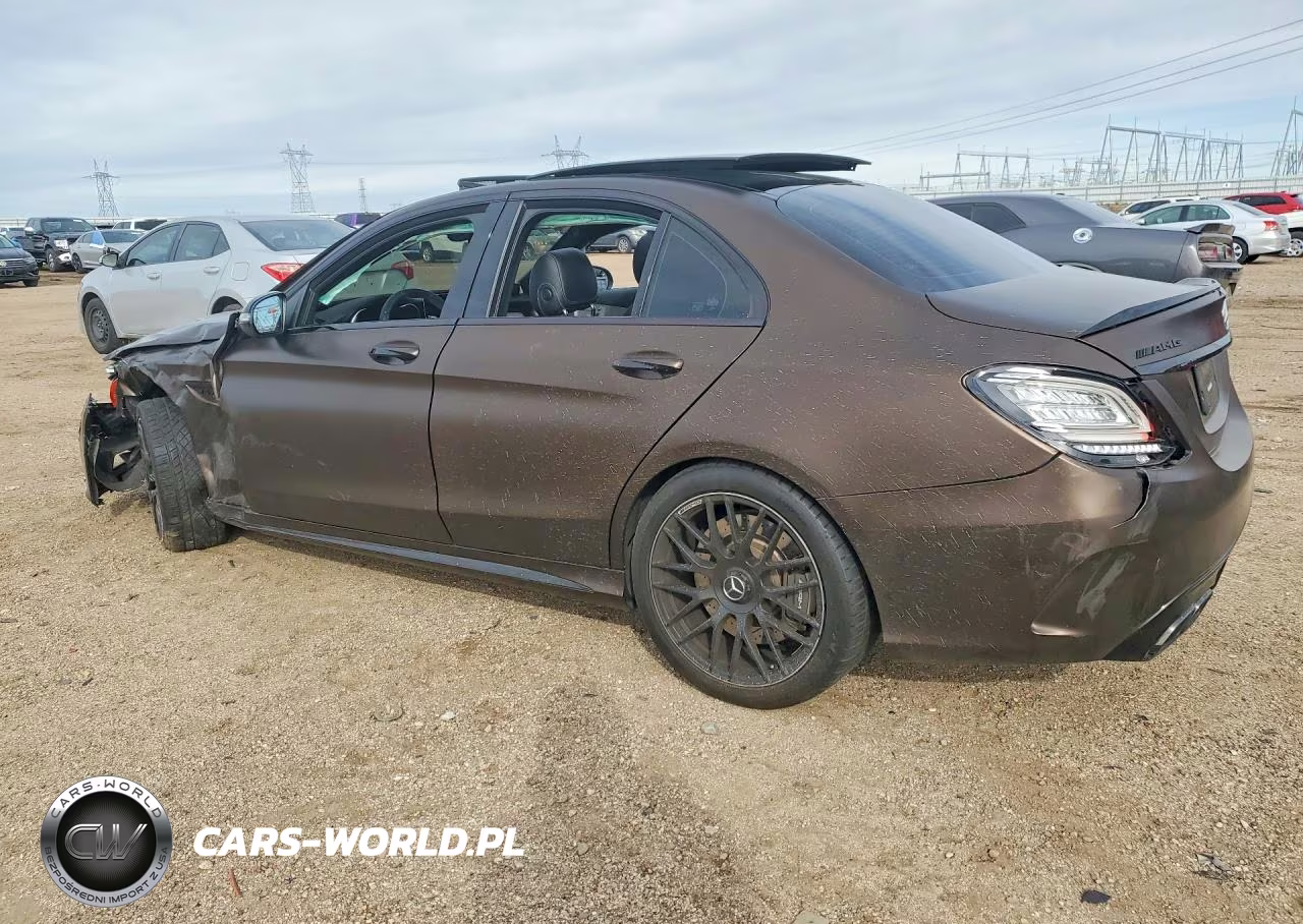 2019 Mercedes-Benz C 63 Amg VIN:55SWF8GBXKU316328 - 2