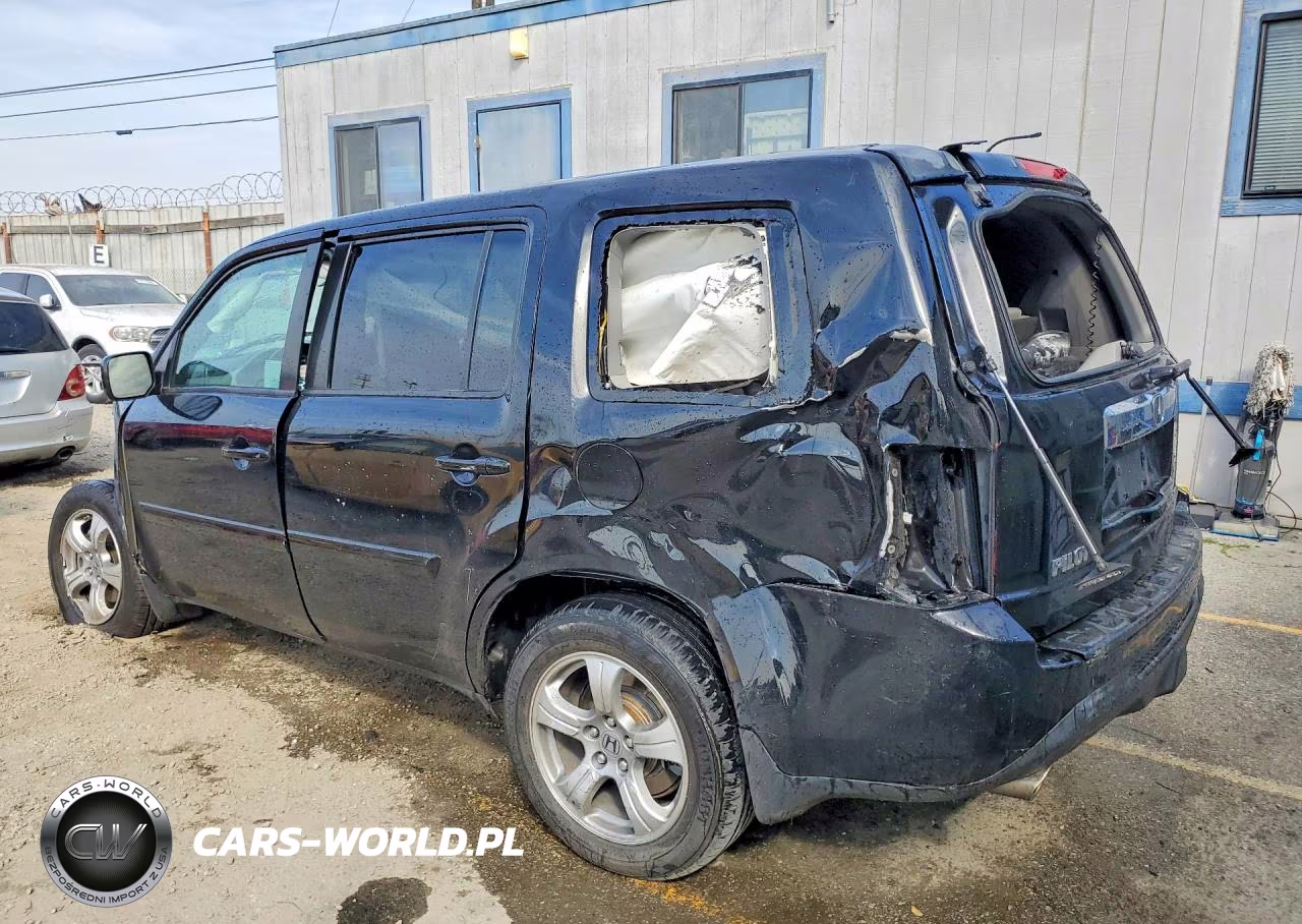 2013 Honda Pilot Exl VIN:5FNYF3H50DB037074 - 2