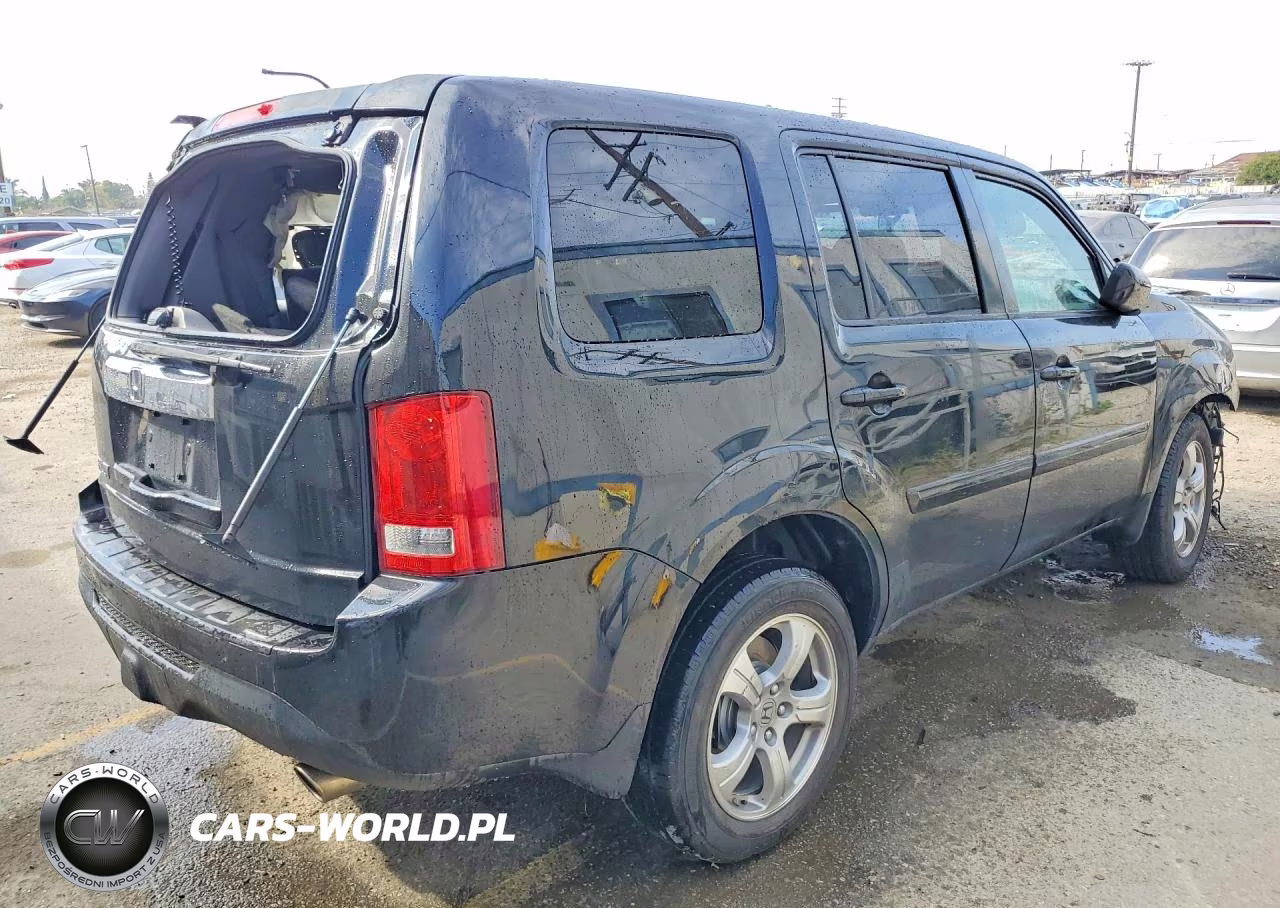 2013 Honda Pilot Exl VIN:5FNYF3H50DB037074 - 3
