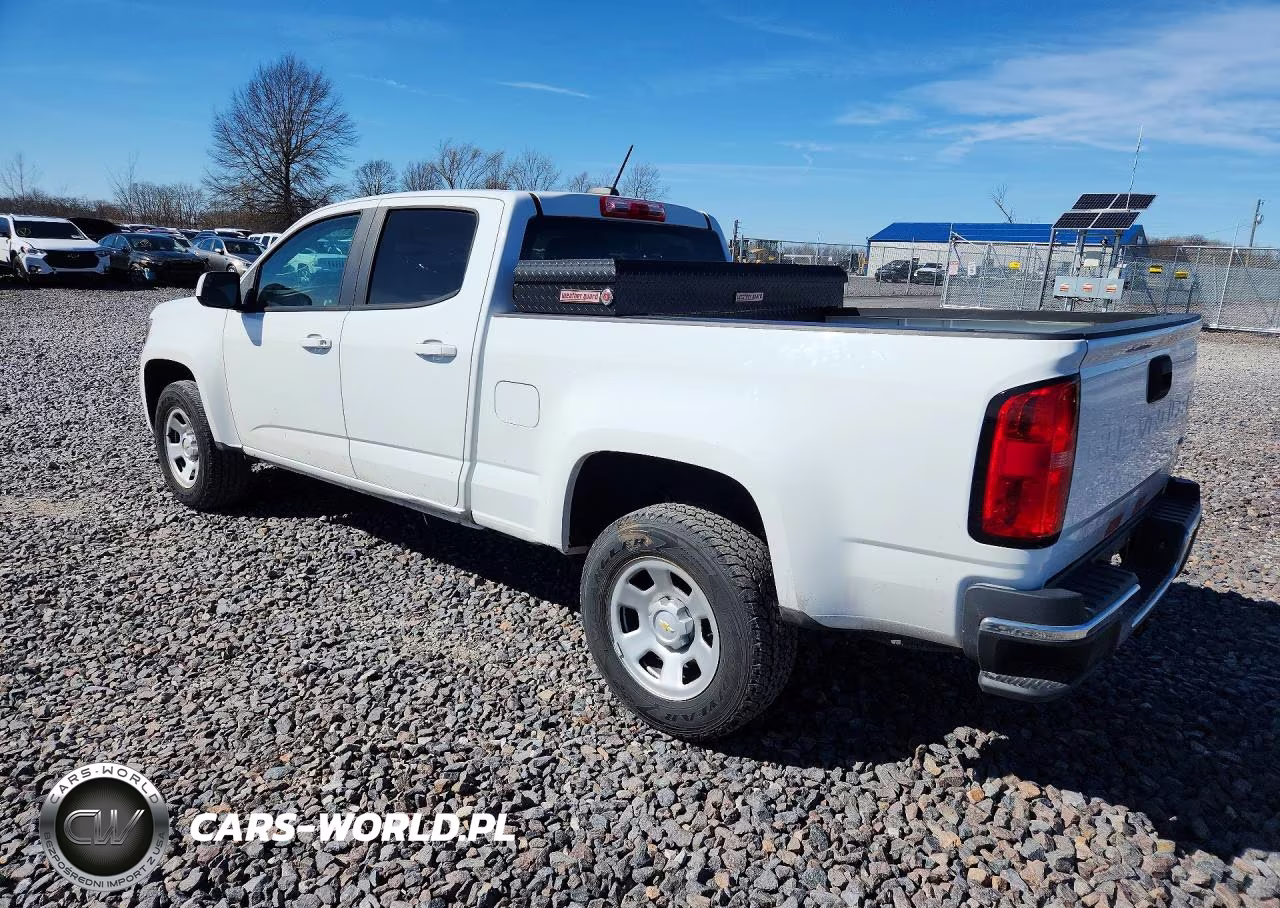 2021 Chevrolet Colorado VIN:1GCGTBEN6M1152726 - 2