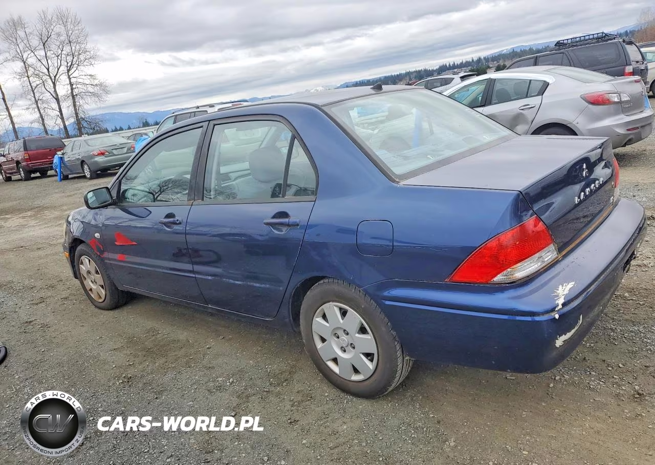 2002 Mitsubishi Lancer Es VIN:JA3AJ26E42U056534 - 2