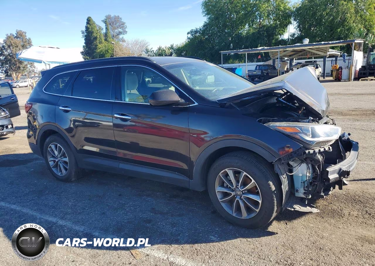 2017 Hyundai Santa Fe Se VIN:KM8SM4HF9HU201117 - 4