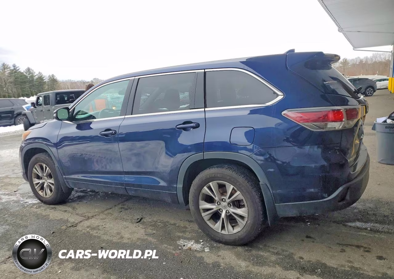 2015 Toyota Highlander VIN:5TDBKRFH9FS086029 - 2