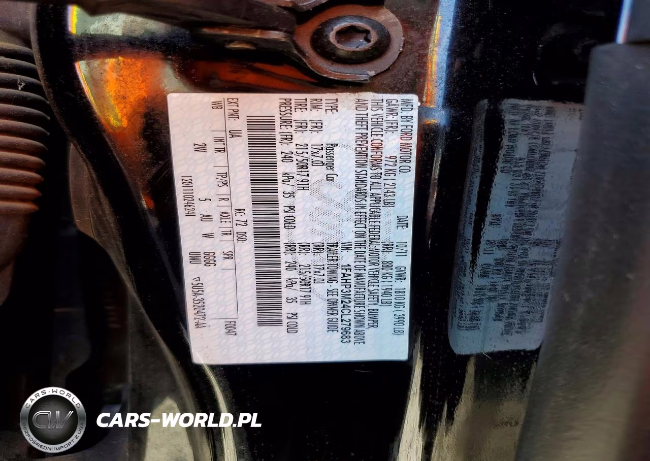 2012 Ford Focus Sel VIN:1FAHP3M24CL279683 - 12