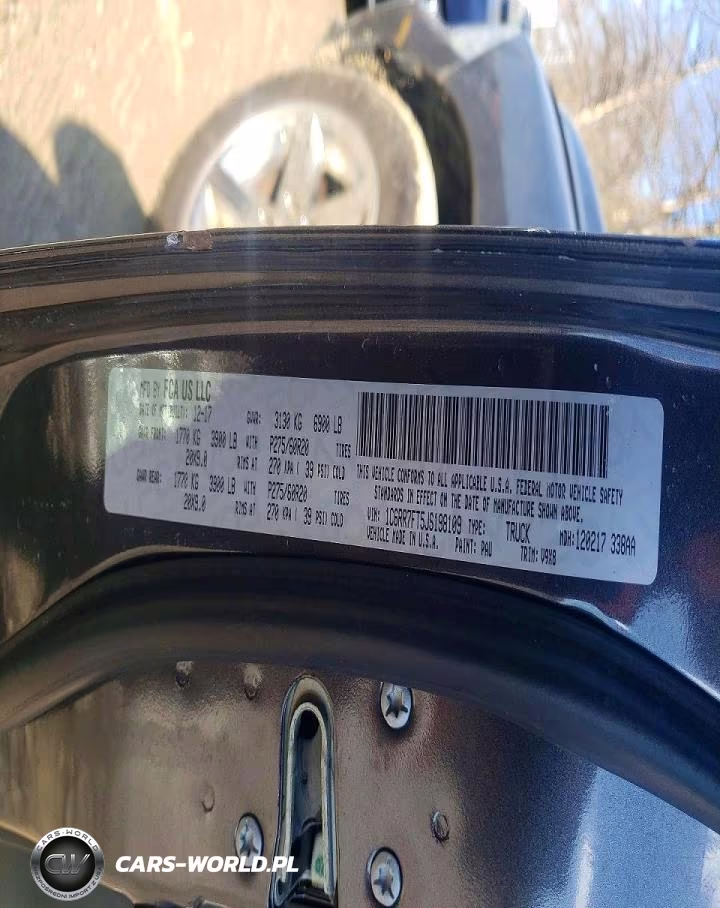 2018 Ram 1500 St VIN:1C6RR7FT5JS198109 - 12