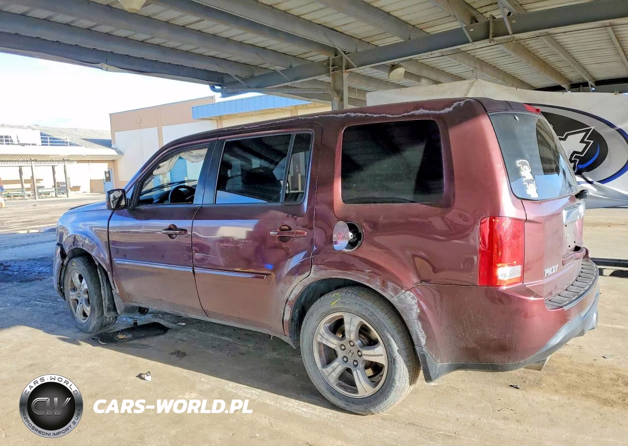 2014 Honda Pilot Exl VIN:5FNYF3H54EB017783 - 2