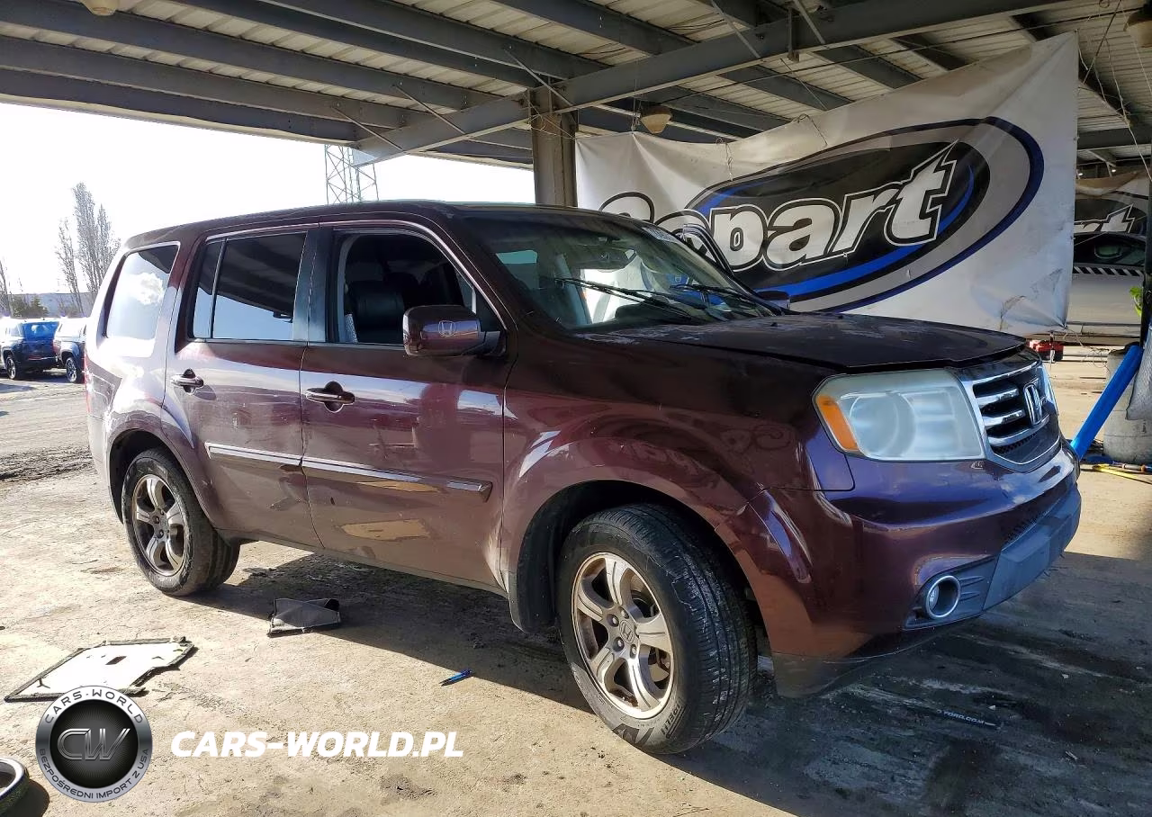2014 Honda Pilot Exl VIN:5FNYF3H54EB017783 - 4