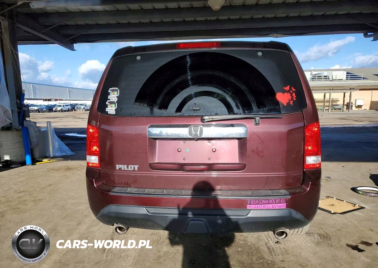 2014 Honda Pilot Exl VIN:5FNYF3H54EB017783 - 6