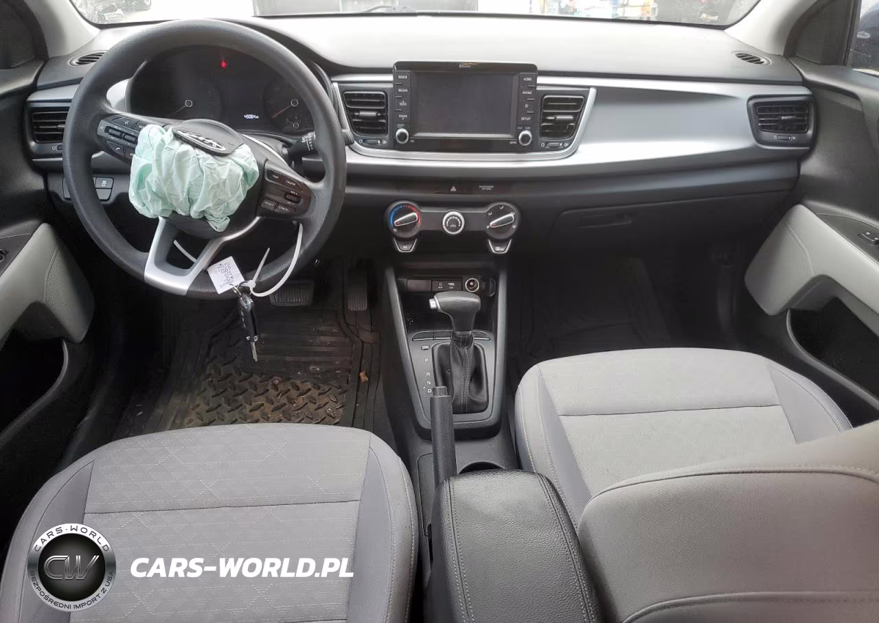2020 Kia Rio Lx VIN:3KPA25ADXLE347232 - 8