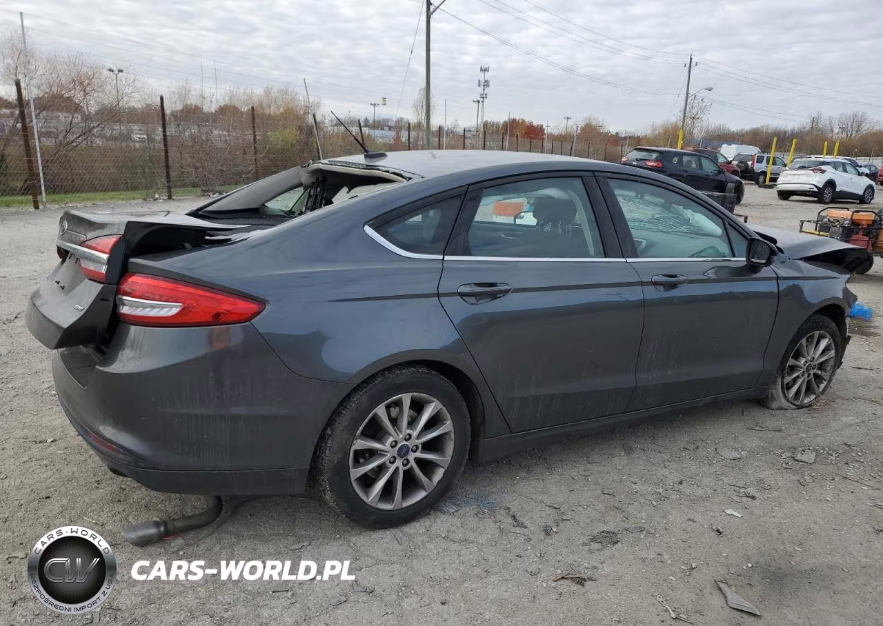 2017 Ford Fusion Se VIN:3FA6P0H78HR358214 - 3