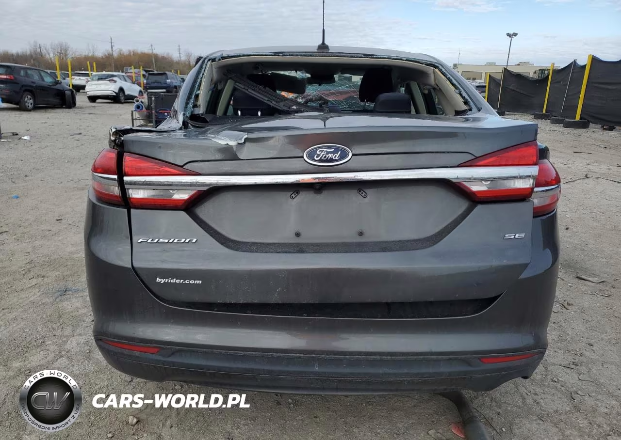 2017 Ford Fusion Se VIN:3FA6P0H78HR358214 - 6