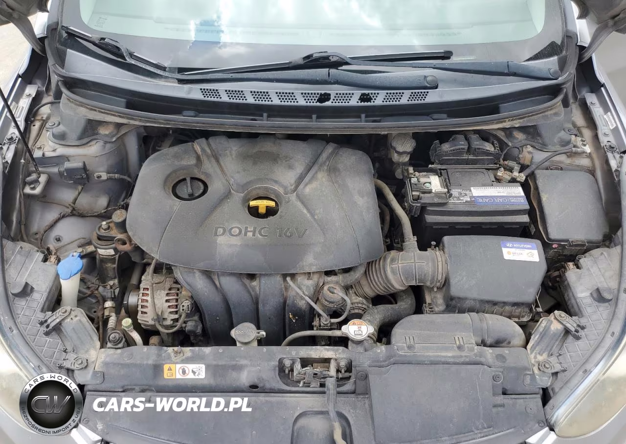 2012 Hyundai Elantra Gls VIN:KMHDH4AE4CU442459 - 11