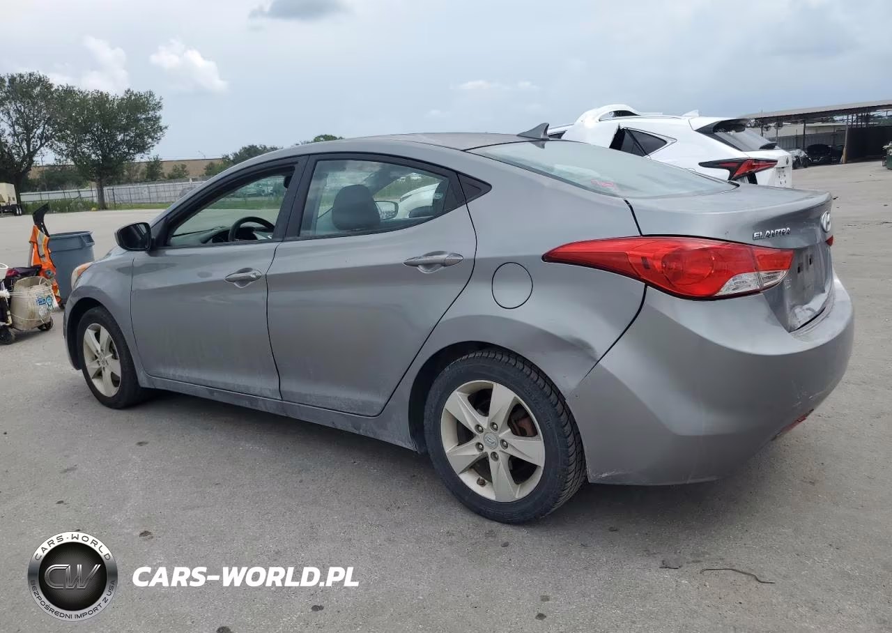 2012 Hyundai Elantra Gls VIN:KMHDH4AE4CU442459 - 2