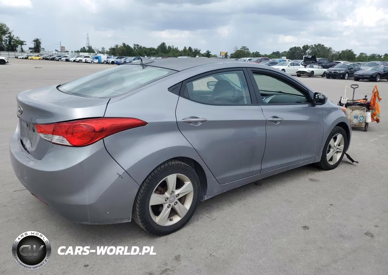 2012 Hyundai Elantra Gls VIN:KMHDH4AE4CU442459 - 3