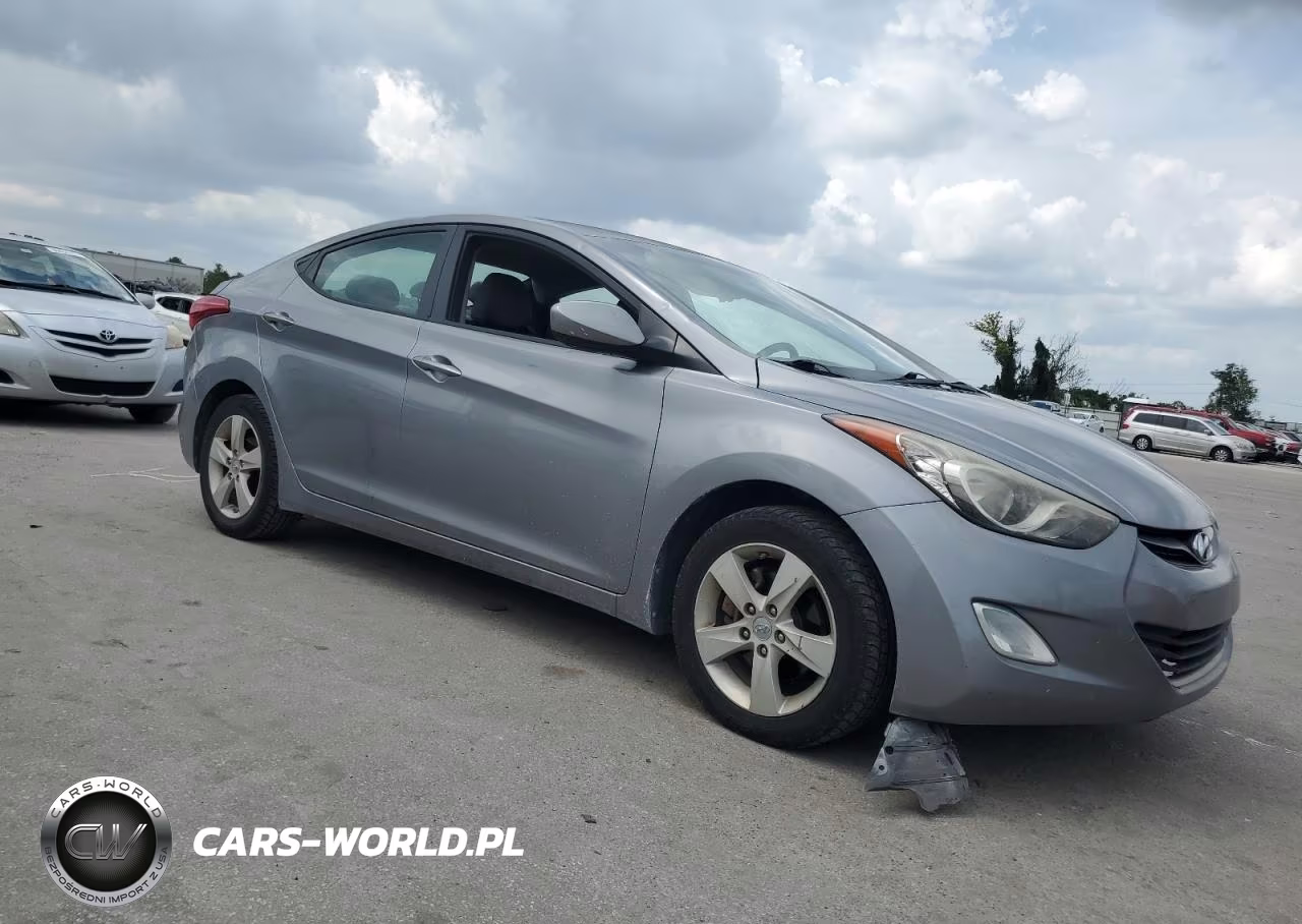 2012 Hyundai Elantra Gls VIN:KMHDH4AE4CU442459 - 4