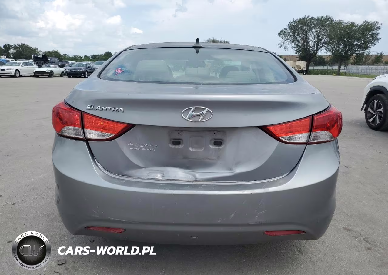 2012 Hyundai Elantra Gls VIN:KMHDH4AE4CU442459 - 6