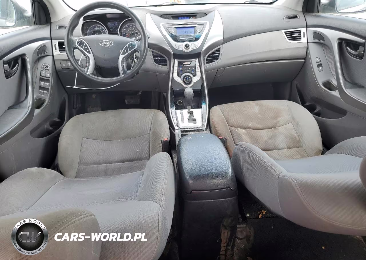 2012 Hyundai Elantra Gls VIN:KMHDH4AE4CU442459 - 8