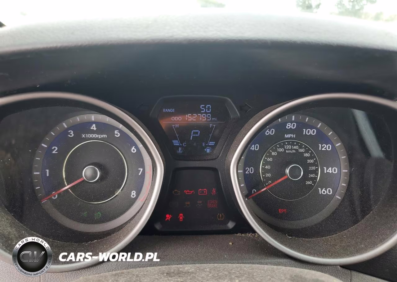2012 Hyundai Elantra Gls VIN:KMHDH4AE4CU442459 - 9