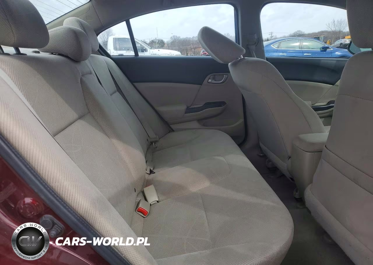 2012 Honda Civic Lx VIN:19XFB2F57CE377116 - 10
