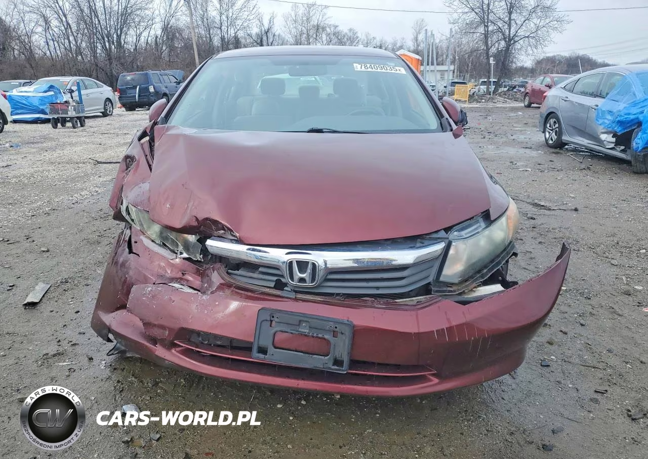 2012 Honda Civic Lx VIN:19XFB2F57CE377116 - 5
