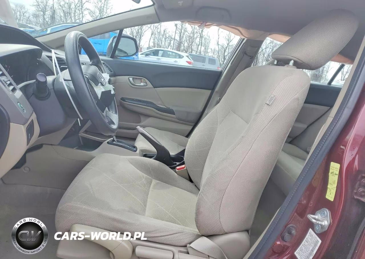 2012 Honda Civic Lx VIN:19XFB2F57CE377116 - 7