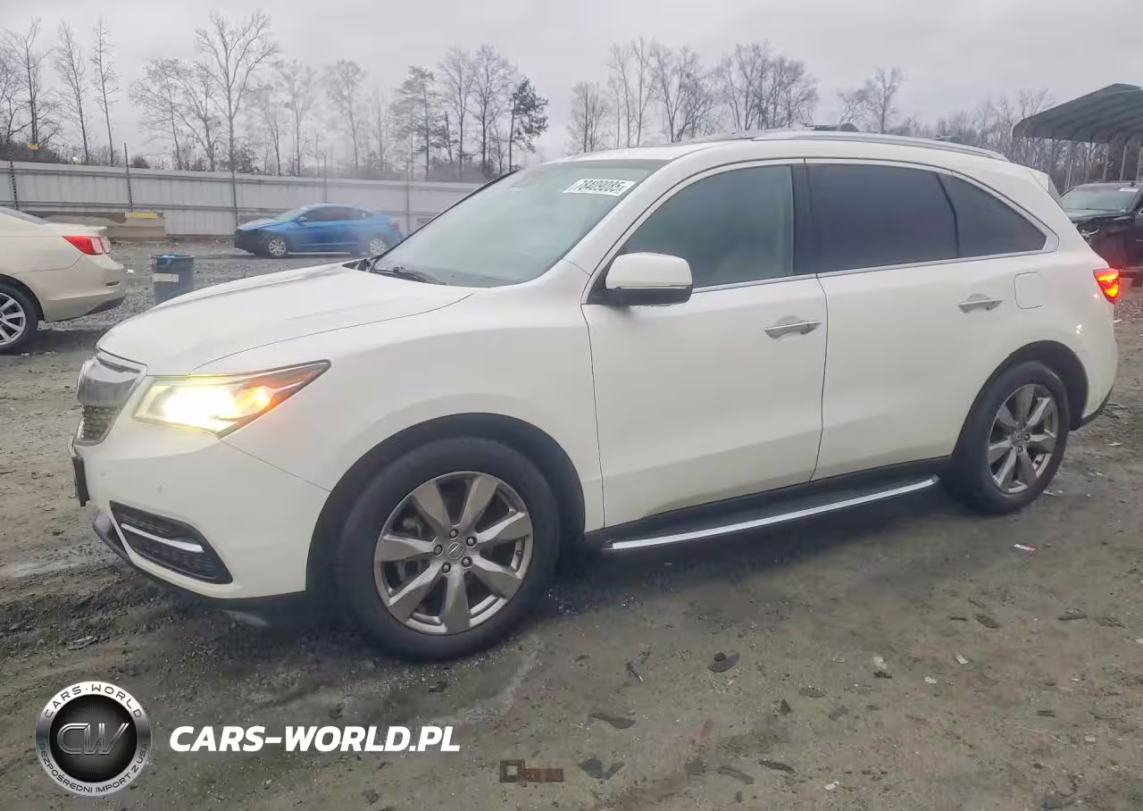 2016 Acura Mdx Advance