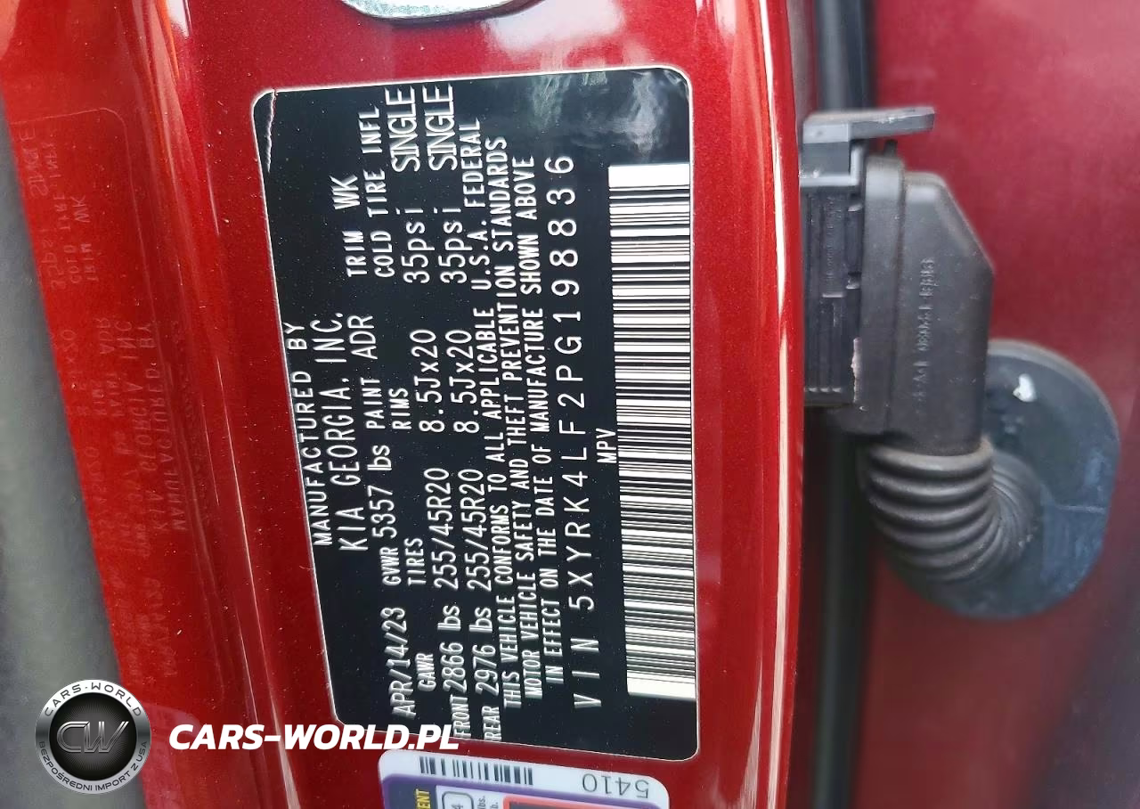 2023 Kia Sorento Sx VIN:5XYRK4LF2PG198836 - 13