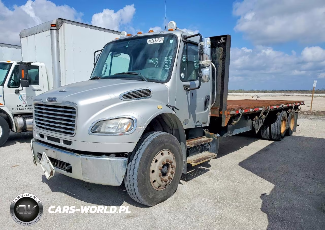 2012 Freightliner Business Class M2 Flatbed Truck VIN:1FVHCYBS0CHBR3691 - 2