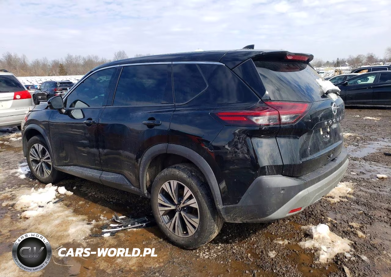 2021 Nissan Rogue Sv VIN:5N1AT3BAXMC709859 - 2