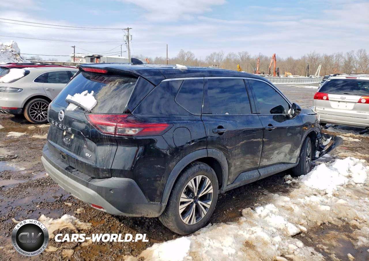 2021 Nissan Rogue Sv VIN:5N1AT3BAXMC709859 - 3