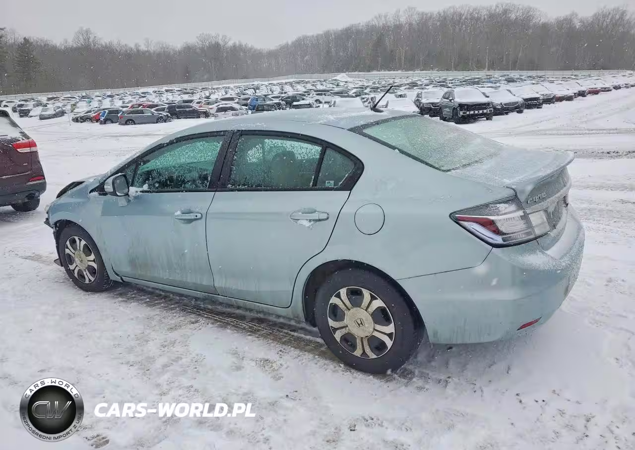 2013 Honda Civic Hybrid VIN:19XFB4F26DE201662 - 2