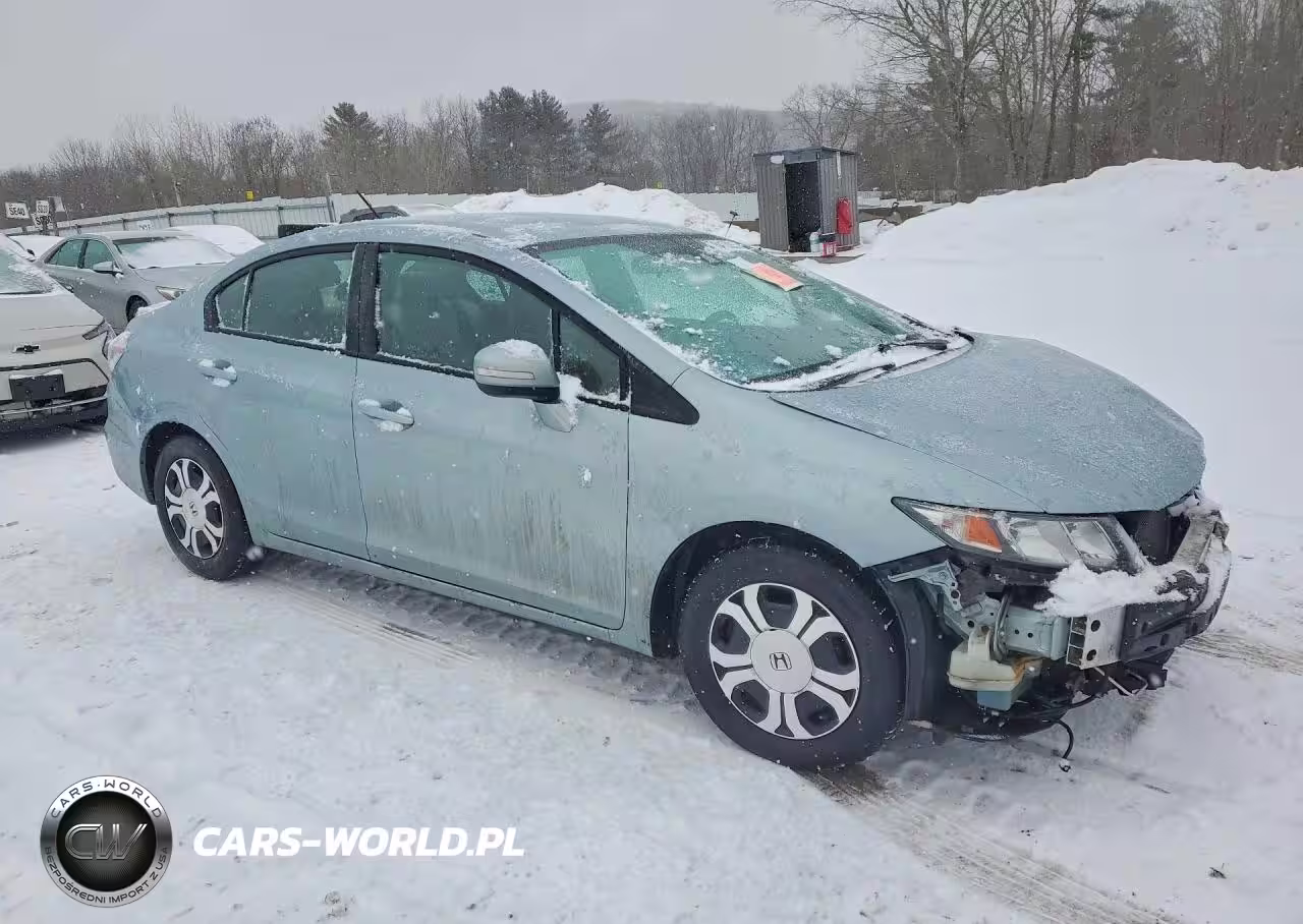 2013 Honda Civic Hybrid VIN:19XFB4F26DE201662 - 4